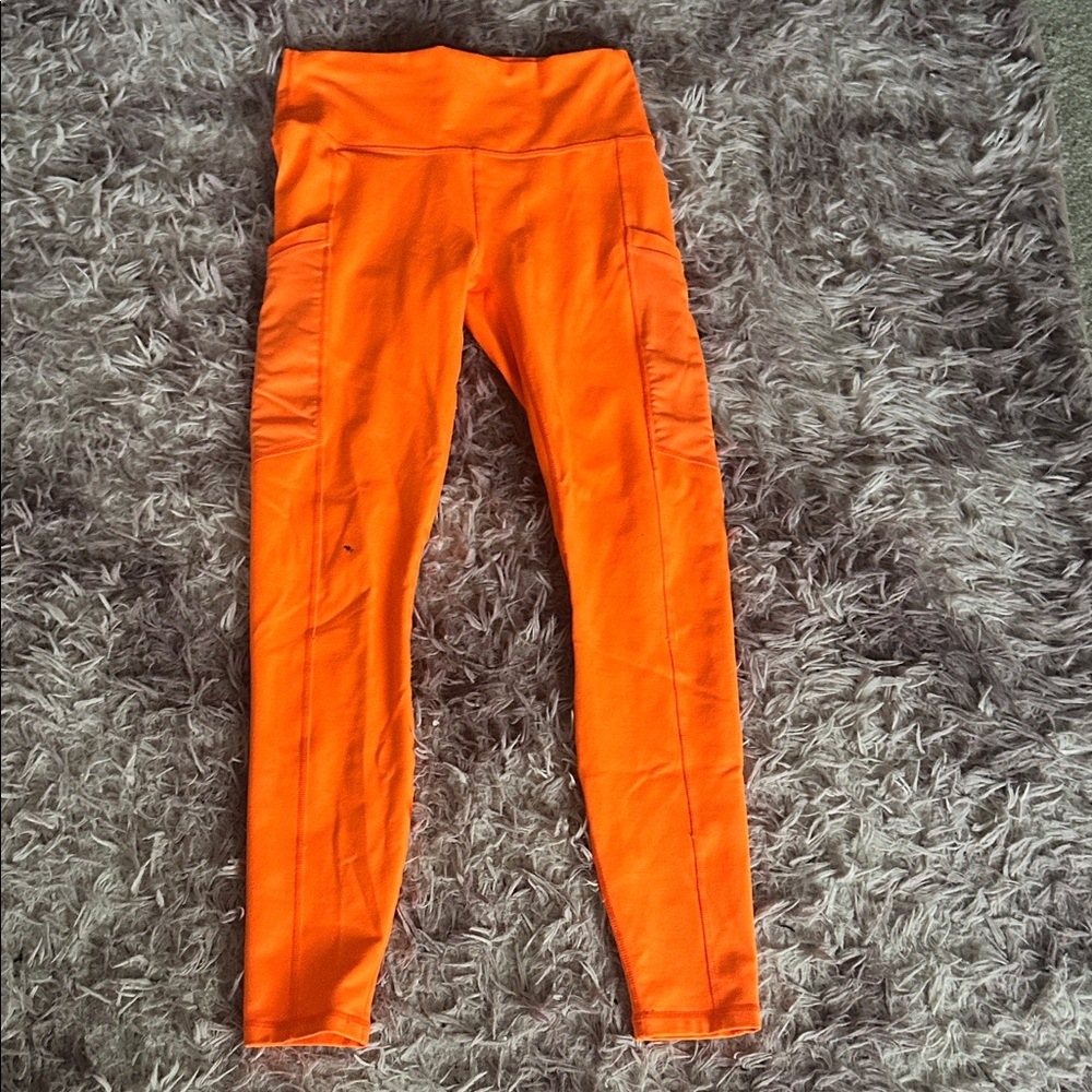 Fabletics Orange Leggings